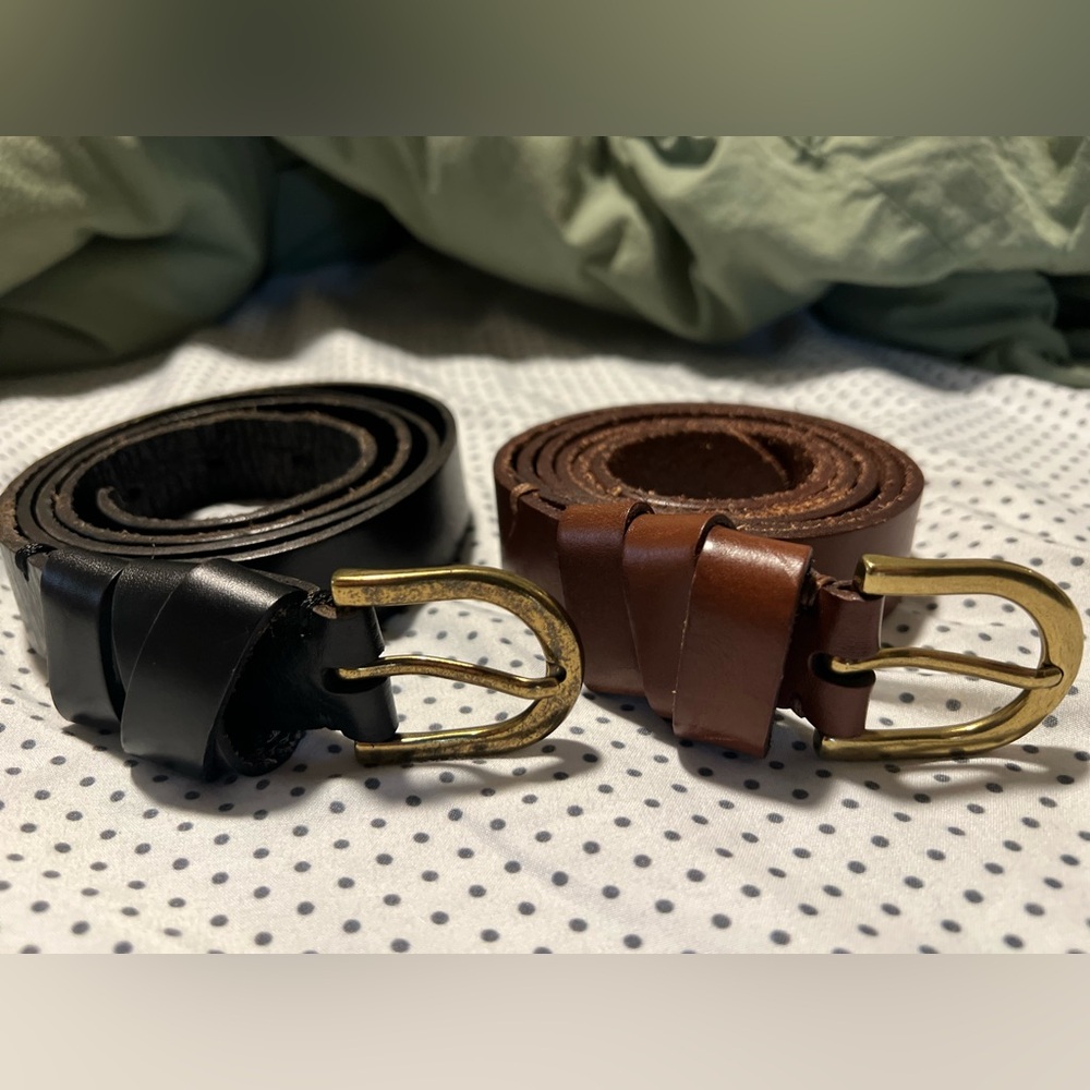 LOFT 2 XL Belts, Gold Buckle